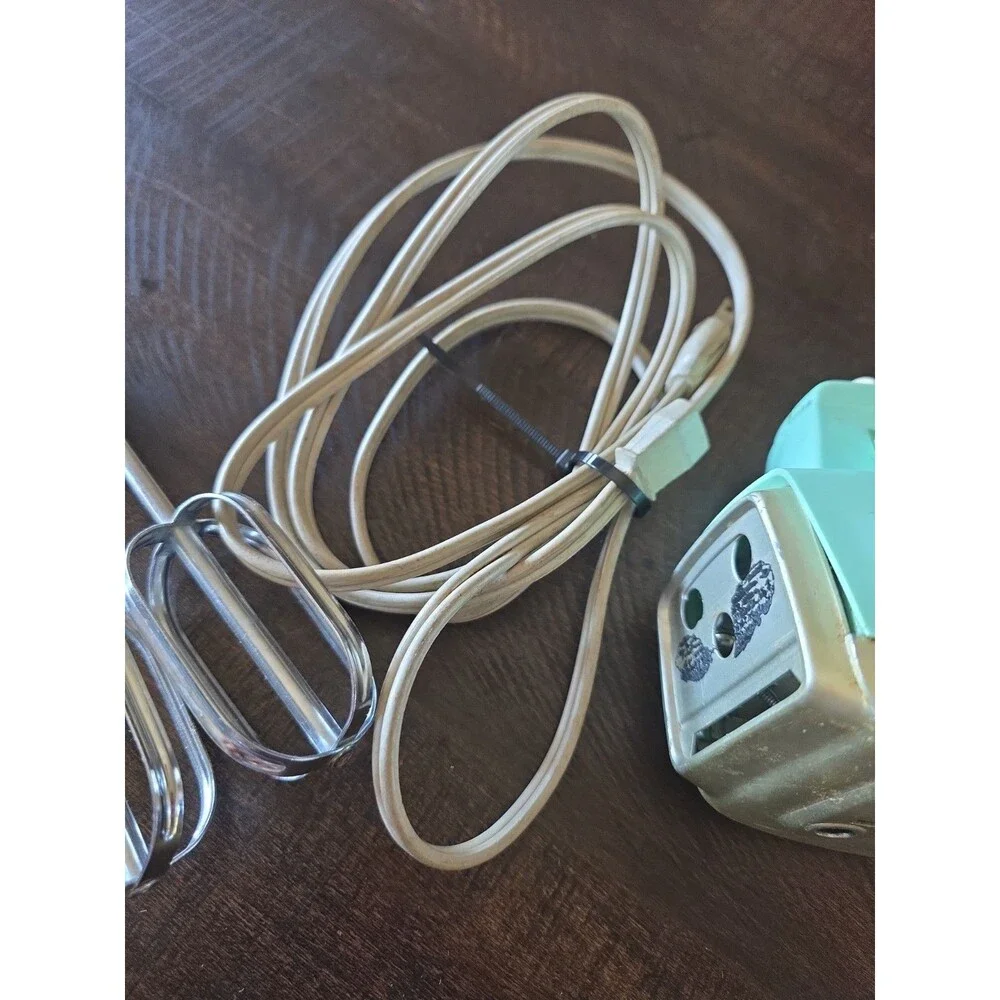 Sunbeam Mix Master Electric Hand Mixer Model HMD 1962, Works, Vintage